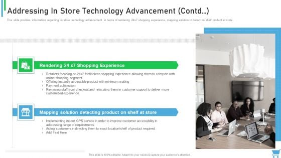 Experiential Retail Plan Addressing In Store Technology Advancement Contd Download PDF