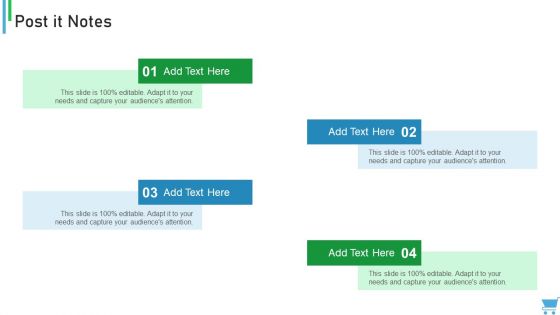 Experiential Retail Plan Post It Notes Designs PDF