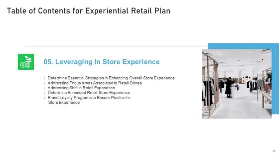 Experiential Retail Plan Ppt PowerPoint Presentation Complete Deck With Slides