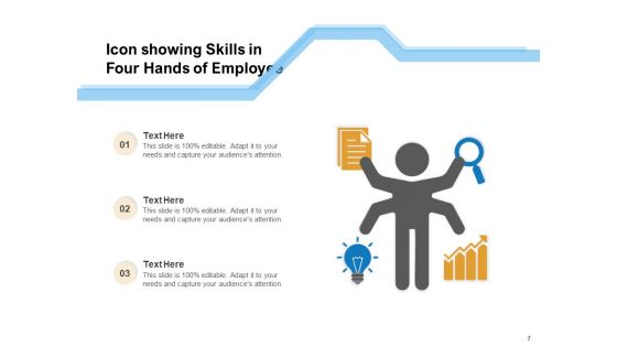 Expertise Symbol Employee Bulb Icon Measurement Ppt PowerPoint Presentation Complete Deck