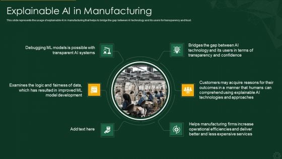 Explainable AI In Manufacturing Explainable AI XAI Frameworks IT Topics PDF Explainable AI In Manufacturing Explainable AI XAI Frameworks IT Topics PDF
