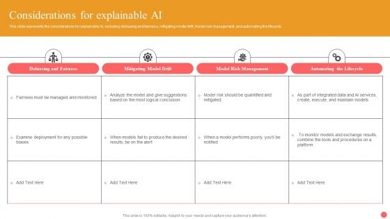 Explainable Machine Learning Considerations For Explainable AI Ideas PDF