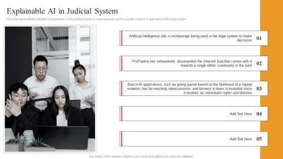 Explainable Machine Learning Explainable AI In Judicial System Introduction PDF