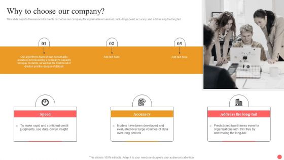 Explainable Machine Learning Why To Choose Our Company Ideas PDF Explainable Machine Learning Why To Choose Our Company Ideas PDF