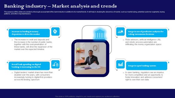 Exploring The Banking Industry A Comprehensive Analysis Banking Industry Market Analysis And Trends Background PDF Exploring The Banking Industry A Comprehensive Analysis Banking Industry Market Analysis And Trends Background PDF