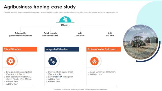 Export Management Company Profile Agribusiness Trading Case Study Introduction PDF