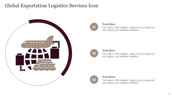 Exportation Logistics Ppt PowerPoint Presentation Complete With Slides