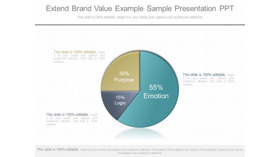 Extend Brand Value Example Sample Presentation Ppt