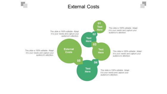 External Costs Ppt PowerPoint Presentation Icon Slide Download Cpb Pdf