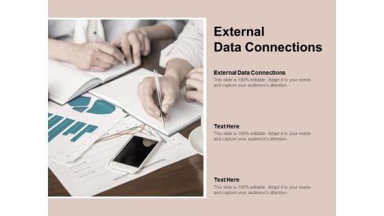 External Data Connections Ppt PowerPoint Presentation Ideas Example Cpb Pdf