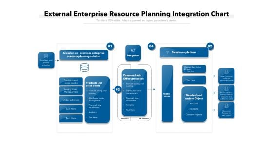External Enterprise Resource Planning Integration Chart Ppt PowerPoint Presentation Infographics Layouts PDF