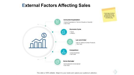 External Factors Affecting Sales Ppt PowerPoint Presentation Summary Layout Ideas