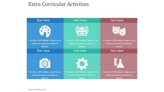 Extra Curricular Activities Template 2 Ppt PowerPoint Presentation Tips