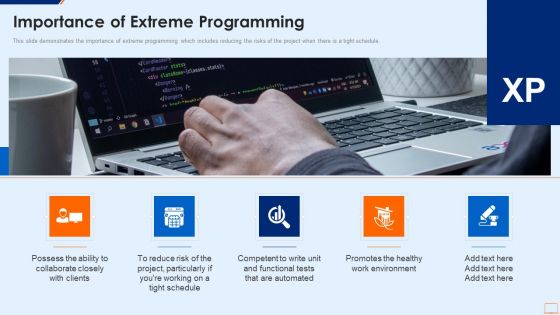 Extreme Programming Methodology IT Importance Of Extreme Programming Themes PDF