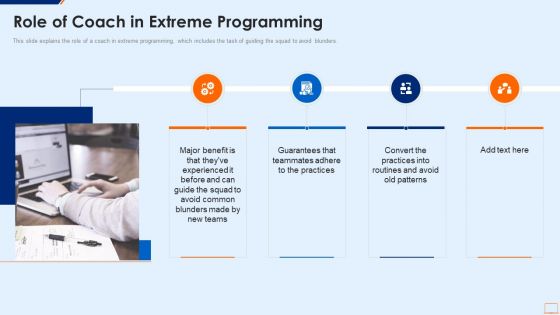 Extreme Programming Methodology IT Role Of Coach In Extreme Programming Sample PDF