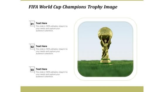 FIFA World Cup Champions Trophy Image Ppt PowerPoint Presentation Pictures Rules PDF