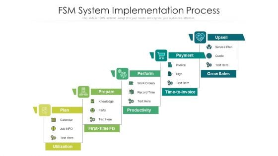 FSM System Implementation Process Ppt Ideas Master Slide PDF