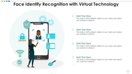 Face Identify Recognition With Virtual Technology Professional PDF