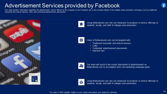Facebook Original Capital Funding Pitch Deck Ppt PowerPoint Presentation Complete Deck With Slides Slide21