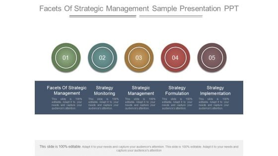Facets Of Strategic Management Sample Presentation Ppt