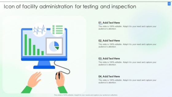 Facility Administration Icon Ppt PowerPoint Presentation Complete Deck With Slides