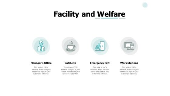 Facility And Welfare Ppt PowerPoint Presentation File Icon