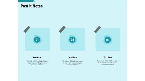 facility operations contol post it notes ppt gallery visuals pdf