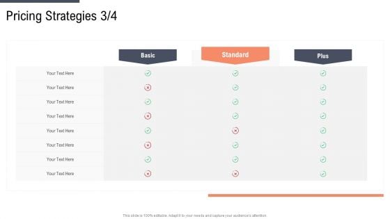 Factor Approaches For Potential Audience Targeting Pricing Strategies Basic Designs PDF