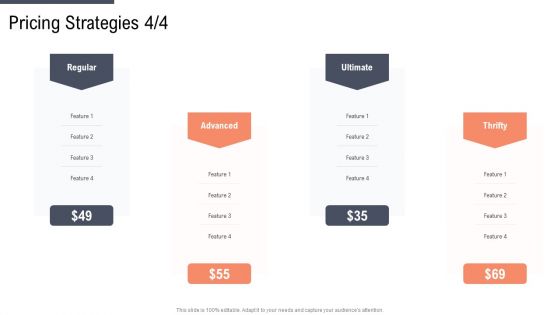 Factor Approaches For Potential Audience Targeting Pricing Strategies Ultimate Elements PDF