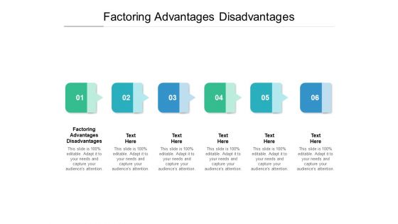 Factoring Advantages Disadvantages Ppt PowerPoint Presentation Model Outfit Cpb Pdf