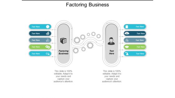 Factoring Business Ppt Powerpoint Presentation Icon Vector Cpb