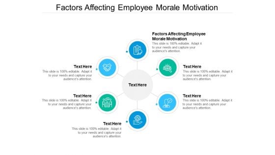 Factors Affecting Employee Morale Motivation Ppt PowerPoint Presentation Summary Example