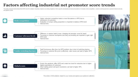 Factors Affecting Industrial Net Promoter Score Trends Portrait PDF