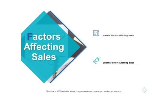 Factors Affecting Sales Ppt PowerPoint Presentation Tips