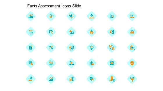 Facts Assessment Icons Slide Ppt PowerPoint Presentation Summary Icon PDF