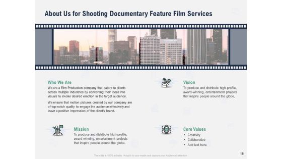 Factual Picture Filming Proposal Ppt PowerPoint Presentation Complete Deck With Slides Slide16