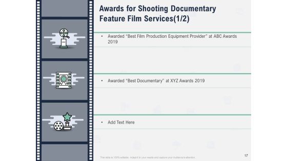 Factual Picture Filming Proposal Ppt PowerPoint Presentation Complete Deck With Slides Slide17