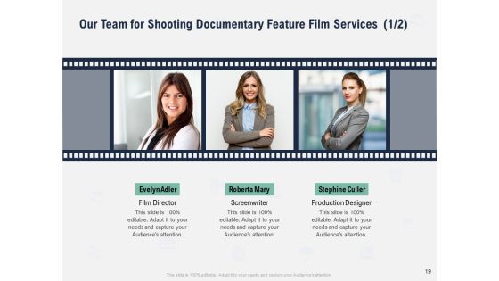 Factual Picture Filming Proposal Ppt PowerPoint Presentation Complete Deck With Slides Slide19