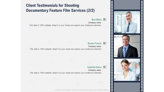 Factual Picture Filming Proposal Ppt PowerPoint Presentation Complete Deck With Slides Slide23