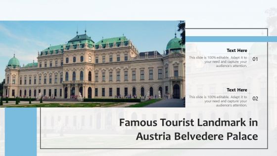 Famous Tourist Landmark In Austria Belvedere Palace Ppt PowerPoint Presentation File Display PDF