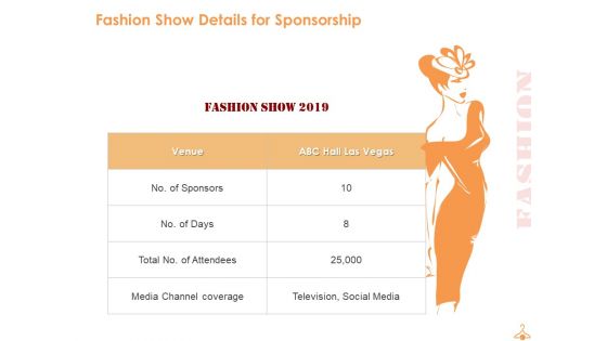 Fashion Show Sponsorship Proposal Ppt PowerPoint Presentation Complete Deck With Slides