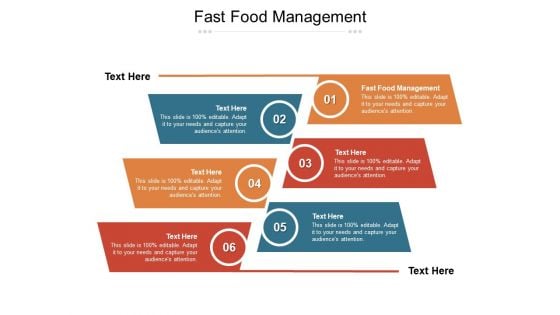 Fast Food Management Ppt PowerPoint Presentation Pictures Template Cpb Pdf