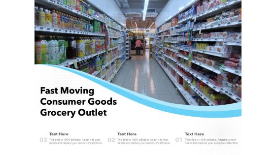 Fast Moving Consumer Goods Grocery Outlet Ppt PowerPoint Presentation Gallery Icon PDF