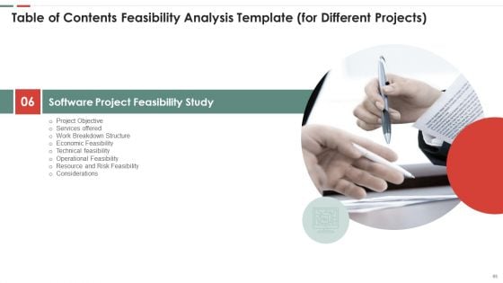 Feasibility Analysis Template For Different Projects Ppt PowerPoint Presentation Complete Deck With Slides