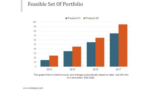 Feasible Set Of Portfolio Ppt PowerPoint Presentation Background Designs