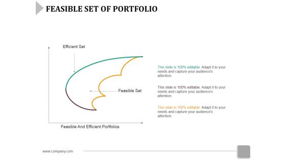 Feasible Set Of Portfolio Ppt PowerPoint Presentation Outline Styles