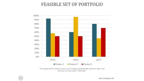 Feasible Set Of Portfolio Ppt PowerPoint Presentation Pictures