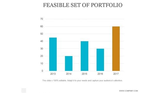 Feasible Set Of Portfolio Ppt PowerPoint Presentation Visuals