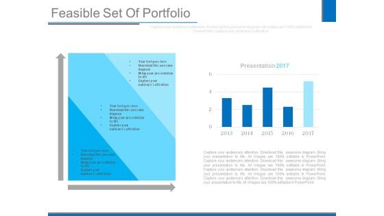 Feasible Set Of Portfolio Ppt Slides