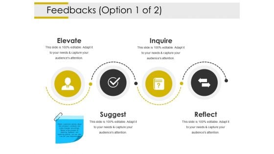 Feedbacks Template 1 Ppt PowerPoint Presentation Infographics File Formats